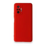 BSSM Nano İçi Kadife Silikon - Kırmızı Xiaomi Redmi Note 10 Pro Kılıf
