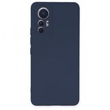 BSSM Nano İçi Kadife Silikon - Lacivert Xiaomi Mi 12 Lite Kılıf
