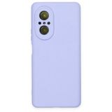 BSSM Nano içi Kadife Silikon - Lila Huawei Nova 9 SE Kılıf