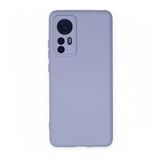 BSSM Nano içi Kadife Silikon - Lila Xiaomi Mi 12 Kılıf