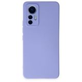 BSSM Nano İçi Kadife Silikon - Lila Xiaomi Mi 12 Lite Kılıf