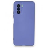 BSSM Nano içi Kadife Silikon - Lila Xiaomi Poco F3 Kılıf