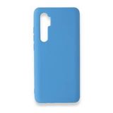BSSM Nano içi Kadife Silikon - Mavi Xiaomi Mi Note 10 Lite Kılıf