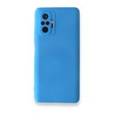 BSSM Nano İçi Kadife Silikon - Mavi Xiaomi Redmi Note 10 Pro Kılıf