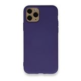 BSSM Nano İçi Kadife Silikon - Mor iPhone 11 Pro Kılıf