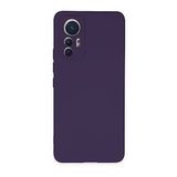 BSSM Nano İçi Kadife Silikon - Mor Xiaomi Mi 12 Lite Kılıf