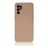 BSSM Nano İçi Kadife Silikon - Pudra Oppo Reno 6 Kılıf
