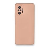 BSSM Nano İçi Kadife Silikon - Pudra Xiaomi Redmi Note 10 Pro Kılıf