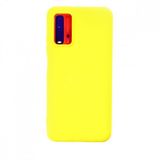 BSSM Nano içi Kadife Silikon - Sarı Xiaomi Redmi 9T Kılıf