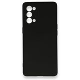 BSSM Nano İçi Kadife Silikon - Siyah Oppo Reno 5 Pro Kılıf