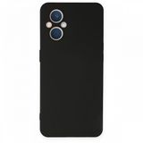 BSSM Nano İçi Kadife Silikon - Siyah Oppo Reno 7 Lite Kılıf