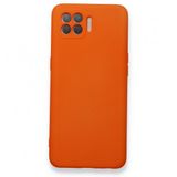BSSM Nano İçi Kadife Silikon - Turuncu Oppo Reno 4 Lite Kılıf