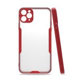 BSSM Platin Silikon - Kırmızı iPhone 11 Pro Kılıf