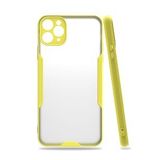 BSSM Platin Silikon - Sarı iPhone 11 Pro Kılıf
