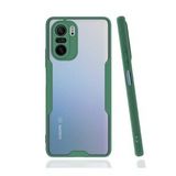 BSSM Platin Silikon - Yeşil Xiaomi Poco F3 Kılıf