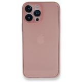 BSSM PP Ultra İnce Kapak - Pembe iPhone 13 Pro Max Kılıf