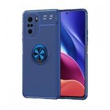BSSM Range Yüzüklü Silikon - Mavi Xiaomi Poco F3 Kılıf