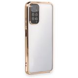 BSSM Razer Lensli Silikon - Gold Xiaomi Redmi Note 11 Kılıf