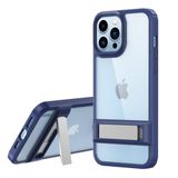 BSSM Rolet Stand Kapak - Lacivert iPhone 13 Pro Kılıf