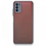 BSSM Samsung Galaxy A03S Montreal Silikon Kapak Gri Kılıf
