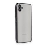 BSSM Samsung Galaxy A04 Razer Lensli Silikon Siyah Kılıf