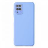 BSSM Samsung Galaxy A22 Lansman Glass Kapak Mavi Kılıf
