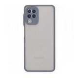 BSSM Samsung Galaxy A22 Montreal Silikon Kapak Gri Kılıf