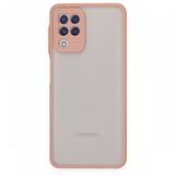 BSSM Samsung Galaxy A22 Montreal Silikon Kapak Pembe Kılıf