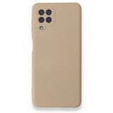 BSSM Samsung Galaxy A22 Nano İçi Kadife Silikon Pudra Kılıf