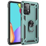 BSSM Samsung Galaxy A33 5G Sofya Yüzüklü Silikon Kapak Yeşil Kılıf