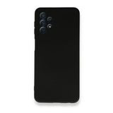 BSSM Samsung Galaxy A52 Nano içi Kadife Silikon - Siyah Kılıf