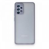 BSSM Samsung Galaxy A72 Montreal Silikon Kapak Gri Kılıf