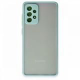 BSSM Samsung Galaxy A72 Montreal Silikon Kapak Turkuaz Kılıf