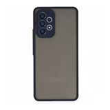 BSSM Samsung Galaxy A73 5G Montreal Silikon Kapak Lacivert Cep Telefonu Kılıfı