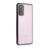 BSSM Samsung Galaxy S20 FE Razer Lensli Silikon Siyah Cep Telefonu Kılıfı