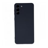 BSSM Samsung Galaxy S21 Plus Nano İçi Kadife Silikon Lacivert Kılıf