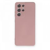 BSSM Samsung Galaxy S21 Ultra Nano İçi Kadife Silikon Pudra Kılıf