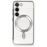 BSSM Samsung Galaxy S23 Kross Magneticsafe Kapak Kırmızı Cep Telefonu Kılıfı