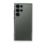 BSSM Samsung Galaxy S23 Ultra Razer Lensli Silikon Yeşil Cep Telefonu Kılıfı