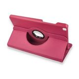 BSSM Samsung Galaxy T290 Tab A 8 360 Deri Pembe Tablet Kılıfı