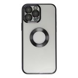 BSSM Slot Silikon - Siyah iPhone 13 Pro Max Kılıf