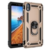 BSSM Sofya Yüzüklü Silikon Kapak - Gold Xiaomi Redmi 7A Kılıf