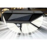 BSSM Solar Güneş Enerjili 102 Ledli 3 Modlu Hareket Sensörlü Oval Bahçe Lambası