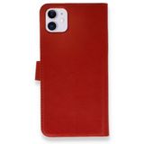 BSSM Trend S Plus Kapaklı Kılıf Kırmızı iPhone 12 Mini Kılıf