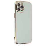 BSSM Volet Silikon Açık Yeşil iPhone 12 Pro Kılıf