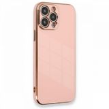 BSSM Volet Silikon - Pembe iPhone 13 Pro Max Kılıf
