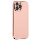 BSSM Volet Silikon - Pembe iPhone 14 Pro Max Kılıf