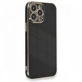 BSSM Volet Silikon - Siyah iPhone 13 Pro Max Kılıf