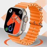 BSSM Watch 8 Ultra Ios Android Uyumlu Akıllı Saat 1.99INCH Bluetooth Arama Sağlık Spor - Renkli