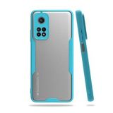 BSSM Xiaomi Mi 10T Pro Platin Silikon Mavi Kılıf